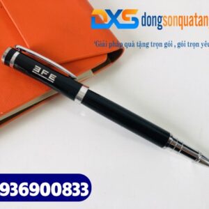 Bút ký kim loại cao cấp - BKX 014 - Màu đen bóng khắc logo EFE