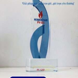 Cúp Pha Lê In Logo