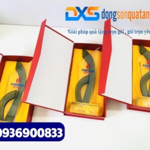 Hộp đựng cúp pha lê cao cấp in theo yêu cầu