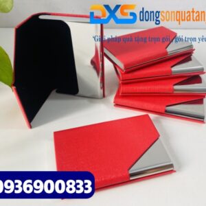 Hộp đựng danh thiếp inox không gỉ khắc logo