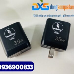 Ổ cắm dây sạc 9Fit in khắc logo làm quà tặng nhân viên