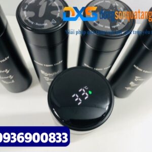 Bình giữ nhiệt màu đen khắc tên Thầy Cô Giáo Ý Nghĩa