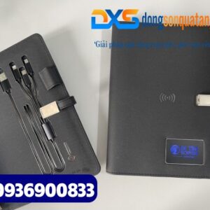 Sổ sạc đa năng - led phát sáng 7 màu - In khắc logo làm quà tặng Quảng Cáo