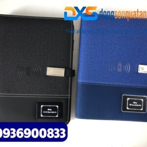 Sổ tay đa năng 4 trong 1 led phát sáng - màu xanh