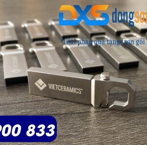 Usb kim loại khắc logo làm quà tặng nhân viên
