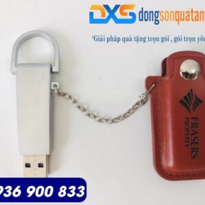 Cung cấp usb vỏ da in khắc logo uy tín