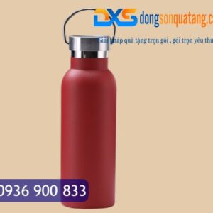 BGN 009 - Bình Giữ Nhiệt Làm Quà Tặng Quai Xách 500ml In Logo Theo Yêu Cầu
