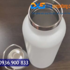 BGN 009 - Bình Giữ Nhiệt Làm Quà Tặng Quai Xách 500ml In Logo Theo Yêu Cầu