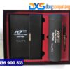 GTX 001 - Gift Set Sổ Tay , Bình Giữ Nhiệt , Bút Kim Loại Màu Đen In Khắc Làm Quà Tặng Tri Ân