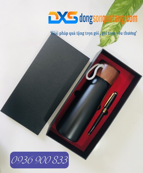 GTX 004-Bộ Gift Set Bình Giữ Nhiệt+Bút Ký In Logo GTX 004-Bộ Gift Set Bình Giữ Nhiệt+Bút Ký In Logo