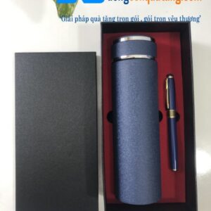 GTX 004-Bộ Gift Set Bình Giữ Nhiệt+Bút Ký In Logo