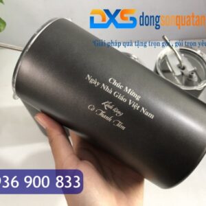 LGN 005 - Ly Giữ Nhiệt Inox 304 In Logo Công Ty Làm Quà Tặng Mọi Dịp