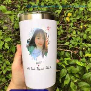 LGN 008 - Ly Giữ Nhiệt In Hình Theo Yêu Cầu Làm Quà Tặng