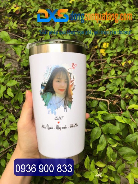 LGN 008 - Ly Giữ Nhiệt In Hình Theo Yêu Cầu Làm Quà Tặng LGN 008 - Ly Giữ Nhiệt In Hình Theo Yêu Cầu Làm Quà Tặng