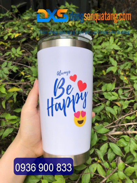 LGN 008 - Ly Giữ Nhiệt In Hình Theo Yêu Cầu Làm Quà Tặng LGN 008 - Ly Giữ Nhiệt In Hình Theo Yêu Cầu Làm Quà Tặng