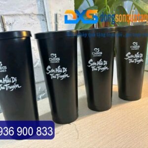 LGN 009 - Quà Tặng Ly Giữ Nhiệt In Khắc Logo Doanh Nghiệp