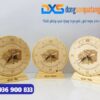 QTG 001 - Xưởng Sản Xuất Đồng Hồ Gỗ Để Bàn In Khắc Logo Số Lượng Lớn HCM