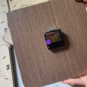 QTG 003 - Đồng Hồ Gỗ Treo Tường In Khắc Logo Làm Quà Tặng Nhân Viên