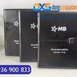 SDX 010 - Sổ Tay CEO In Tên , Logo Công Ty Khổ A5 Đen Bóng Khóa Cài Nam Châm Cao Cấp