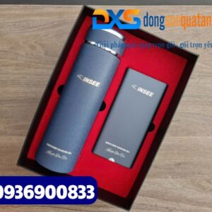 Set quà tặng Công Nghệ 2 sản phẩm In ấn logo làm quà tặng đối tác Vip