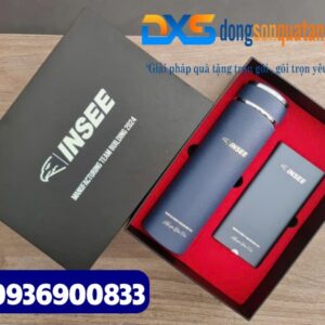 Set quà tặng Công Nghệ 2 sản phẩm In ấn logo làm quà tặng đối tác Vip