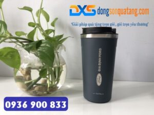 Ly Giữ Nhiệt Inox In Khắc Logo Hãng Xe FORD GIA ĐỊNH Quà Tặng Khách Hàng