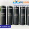 Quà Tặng In Khắc Tên Trường Học - Bình Giữ Nhiệt Cao Cấp Màu Đen Dung Tích 500ml